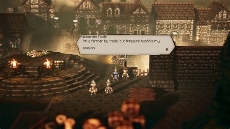 octopath traveler passionate youth.